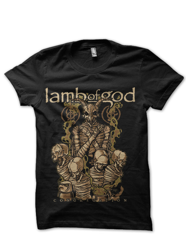 Band- Lamb Of God Black T-Shirt