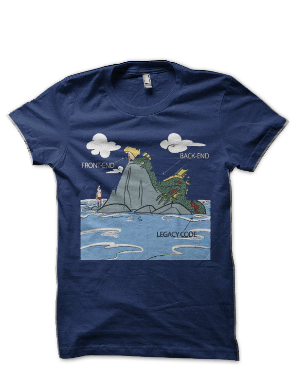 Front End Half Sleeve T-Shirt