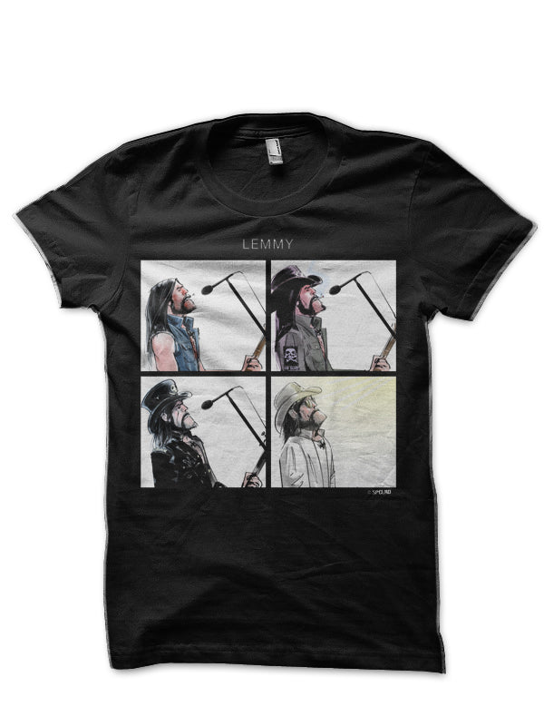 Lemmy Kilmister Black T-Shirt