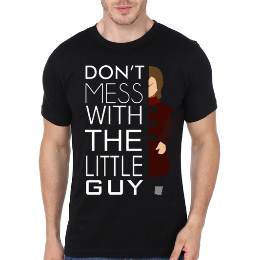 Don’t Mess With The Little Guy Black T-Shirt