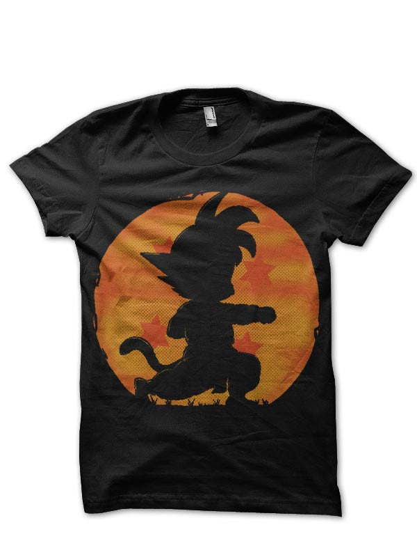 Little Goku Black Tee