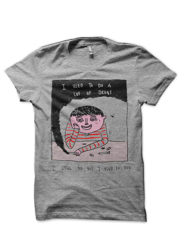 I Used To Do Lots Of Drugs Half Sleeve T-Shirt