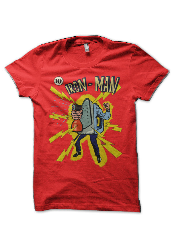 Iron Man Half Sleeve T-Shirt