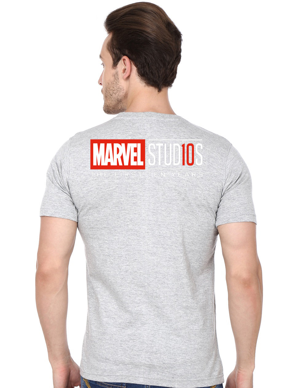 Avengers Endgame Grey Melange T-Shirt