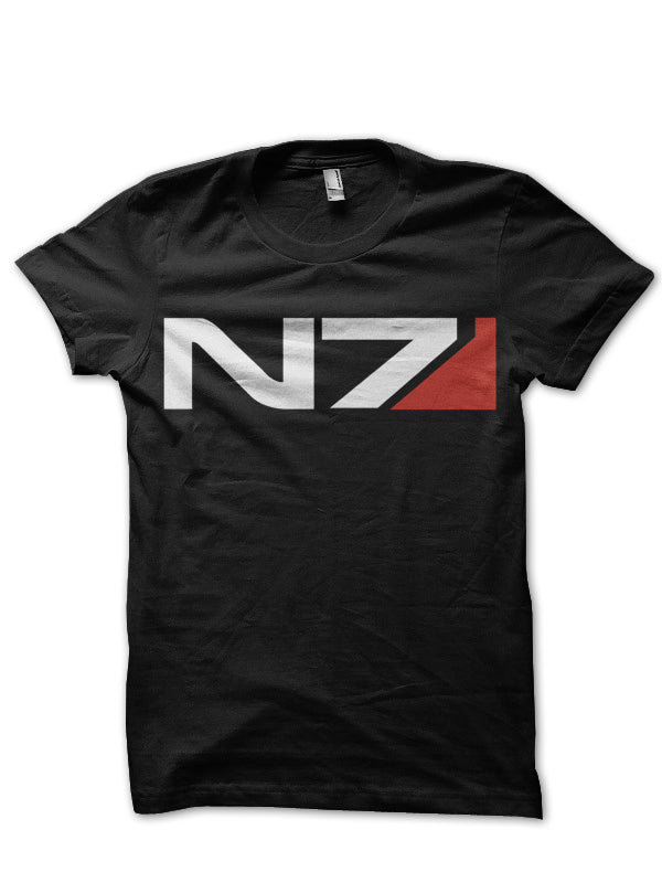 Mass Effect N7 Black T-Shirt
