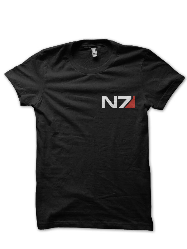 Mass Effect N7 Black T-Shirt