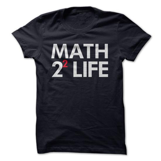 Math In Real Life Navy Blue T-Shirt