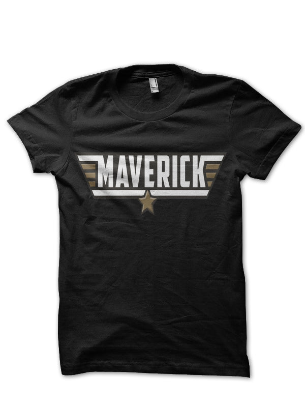 Maverick Black T-Shirt