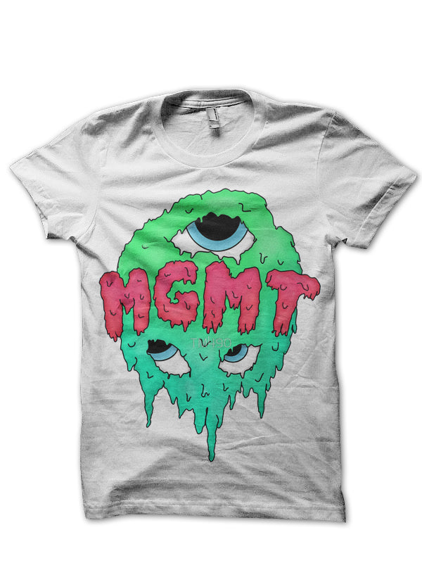 MGMT Eyes White T-Shirt
