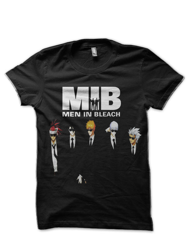 Men in Bleach Black T-Shirt
