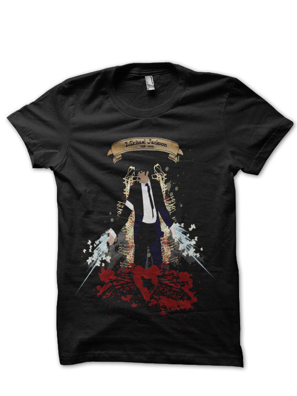 Michel Jackson Black T-shirt