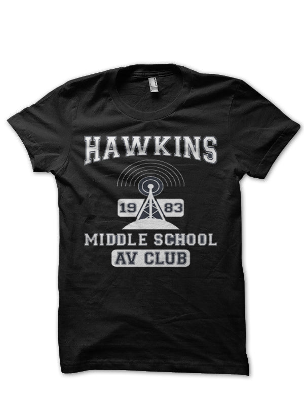 Hawkins Middle School AV Club T-Shirt