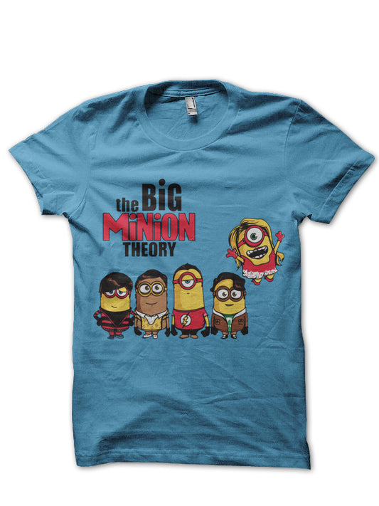 Big Bang Theory Light Blue Tee