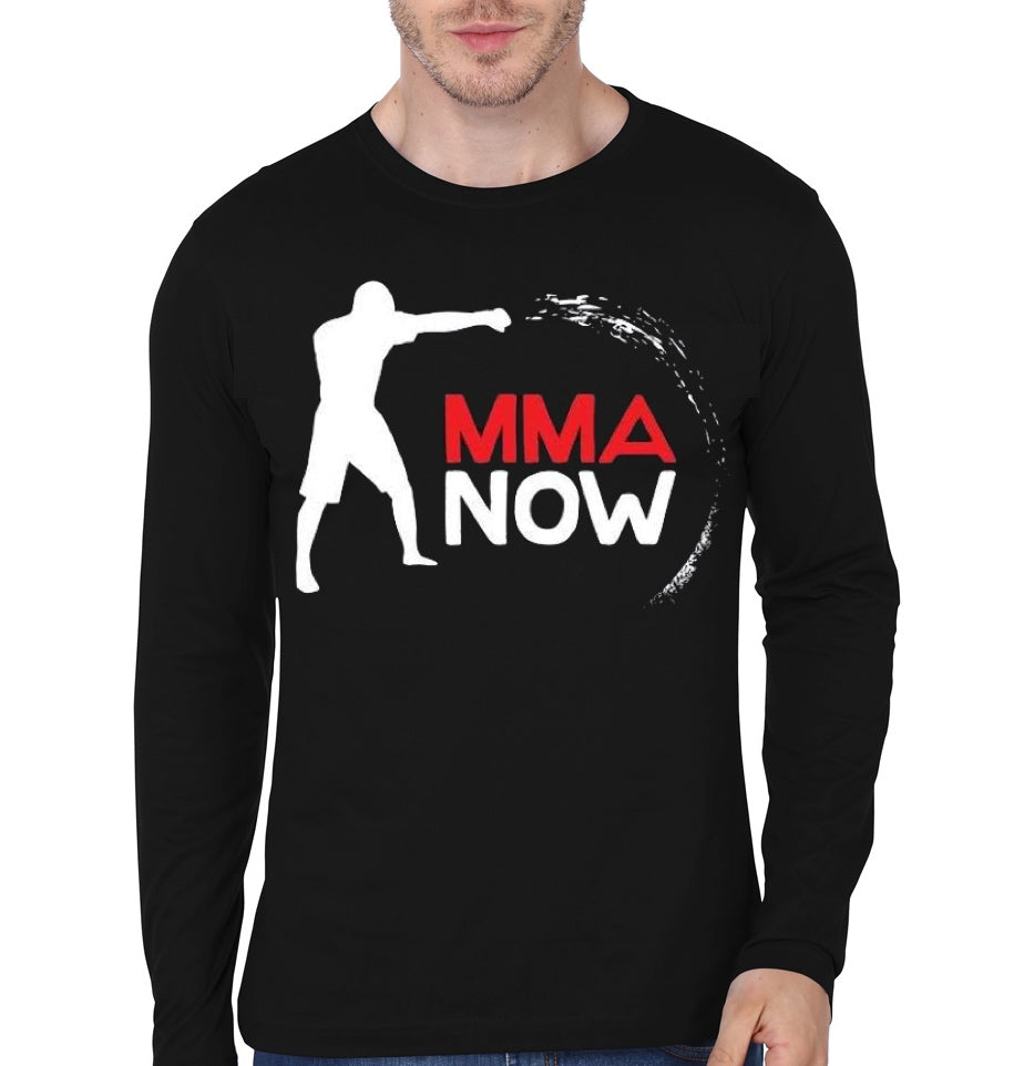 MMA Custom Black Full Sleeve Tee
