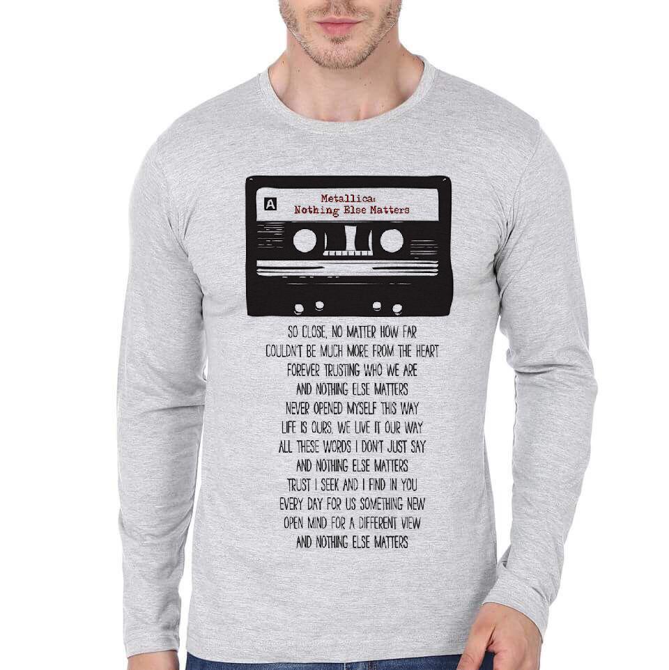 Metallica Grey Full Sleeve T-Shirt