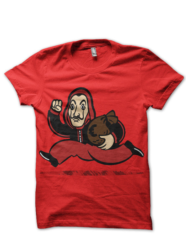 Money Heist Red T-Shirt