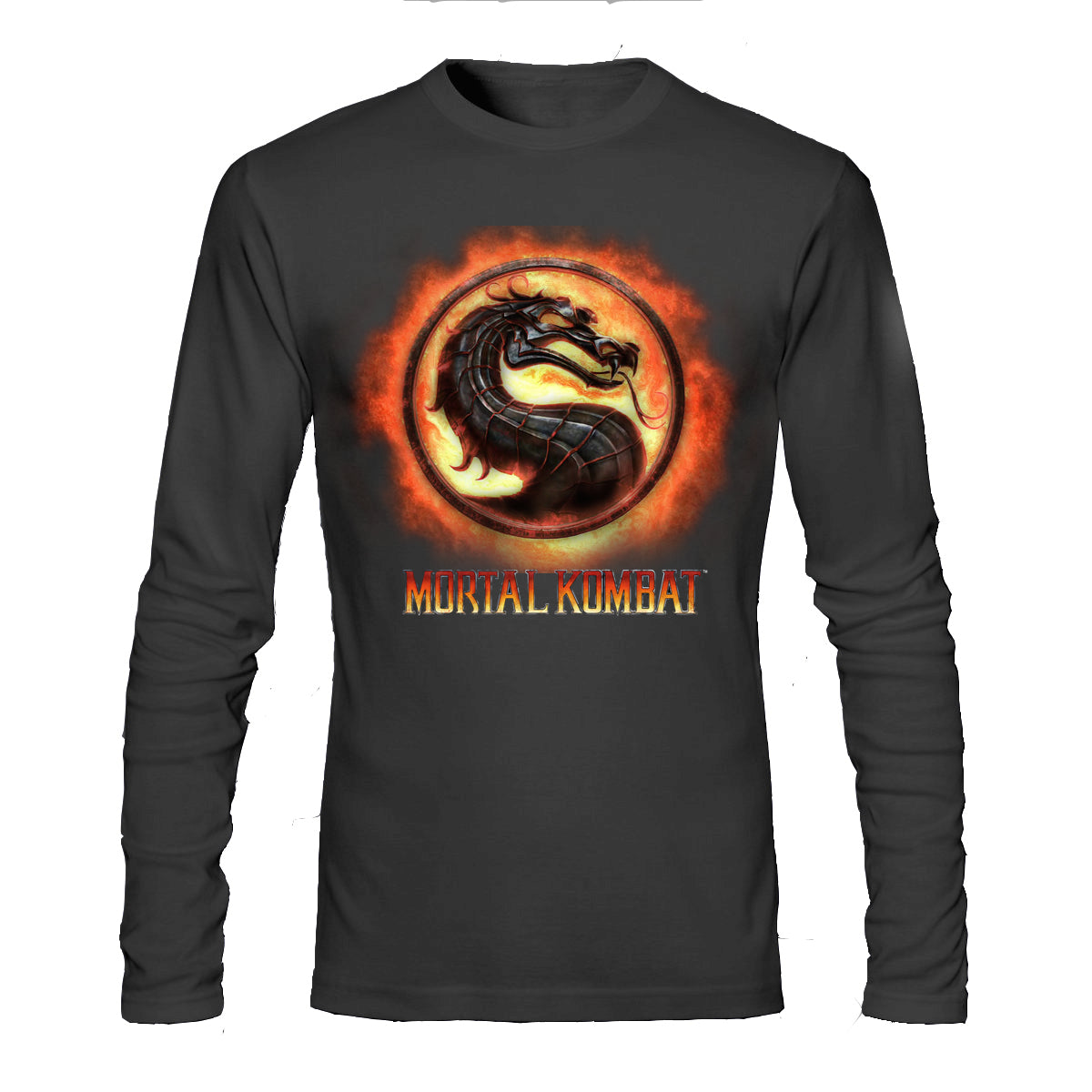 Mortal Kombat Final Black Full Sleeve Tee