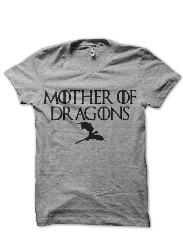 Mother Of Dragons Men’s Grey Tee
