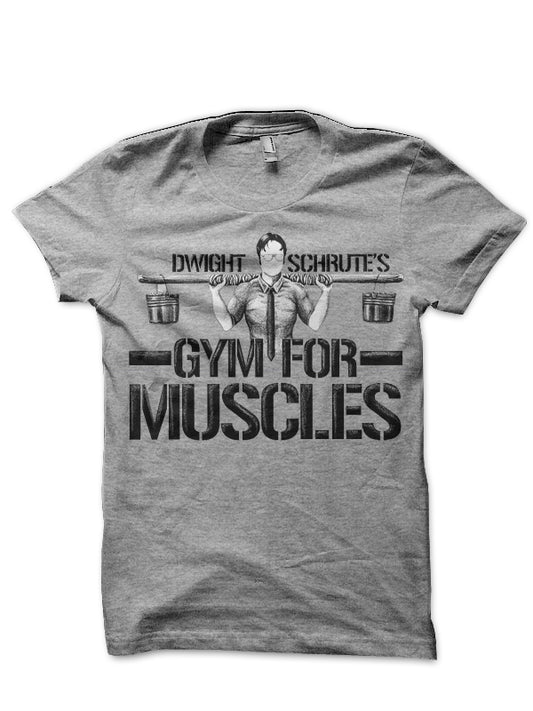 Dwight Schrute’s Gym For Muscles T-Shirt