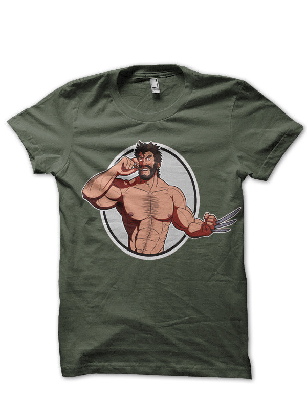 Muscular Wolverine Tee (All Colours Available)