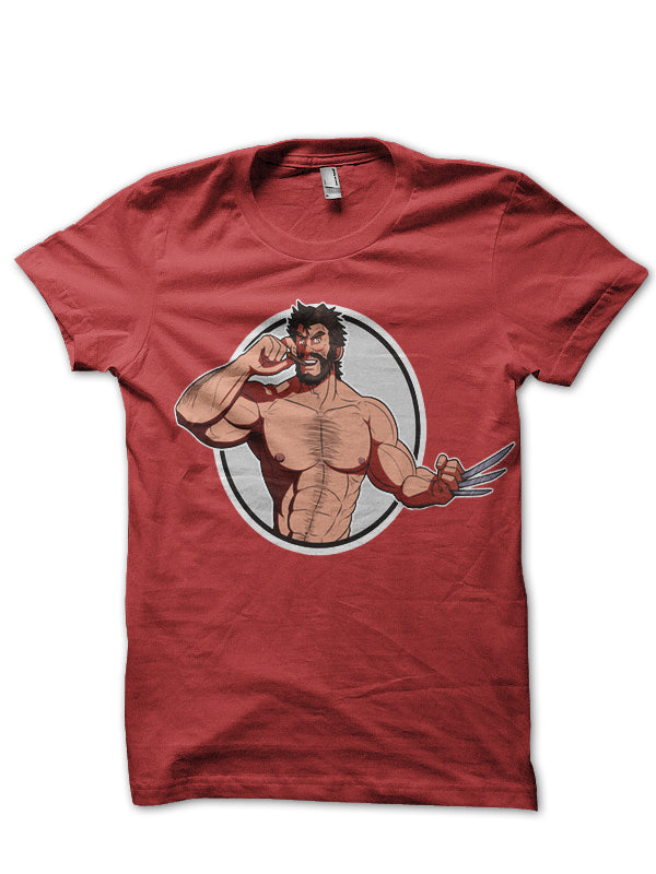 Muscular Wolverine Tee (All Colours Available)
