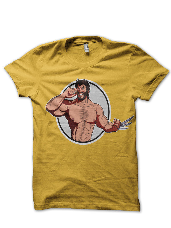 Muscular Wolverine Tee (All Colours Available)