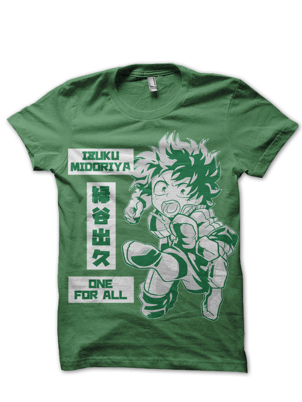 My Hero Academia Green T-Shirt