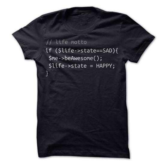 My Life Navy Blue T-Shirt