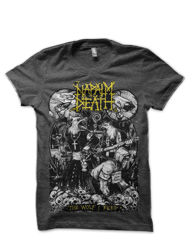Napalm Death “Wolf I Feed” T-Shirt