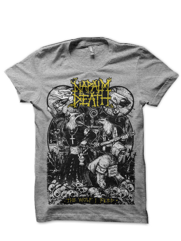 Napalm Death “Wolf I Feed” T-Shirt