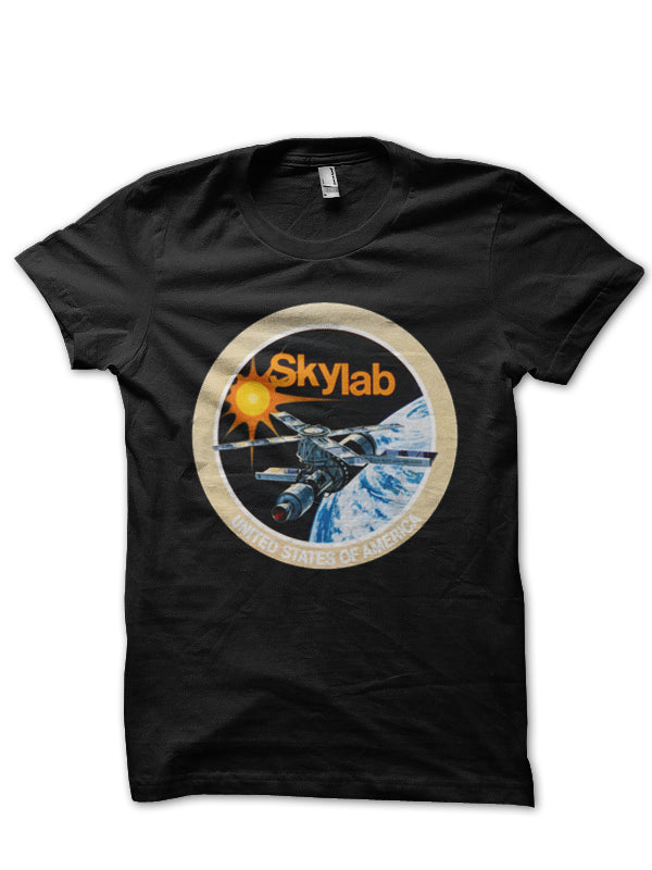 Skylab NASA Mission Patch Half Sleeve T-Shirt