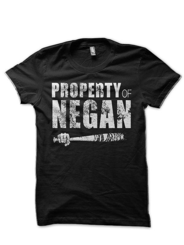 Property Of Negan Black T-Shirt