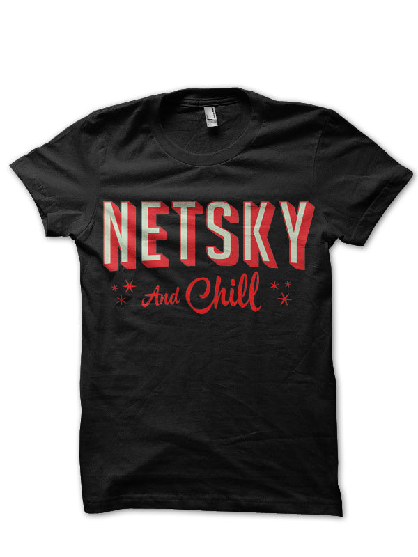 Netsky And Chill Black T-Shirt