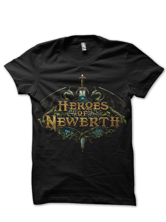 Heroes Of Newerth Black T-Shirt