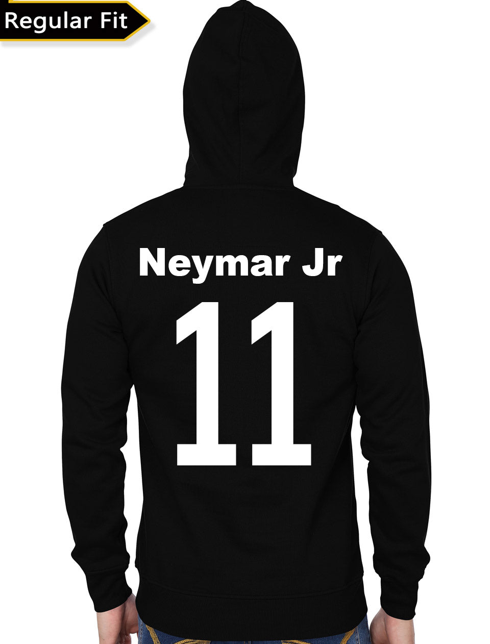 Neymar Jr Black Hoodie