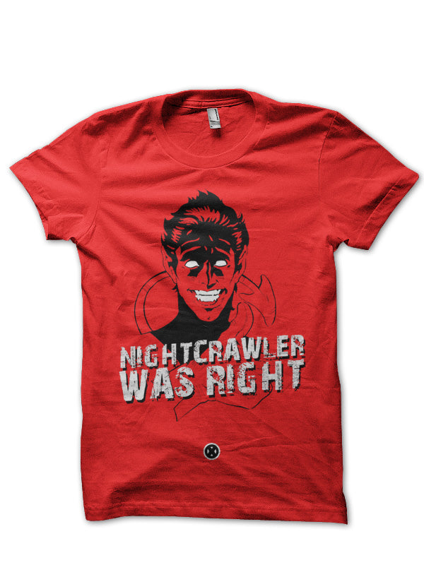 Night Crawler Red Tee