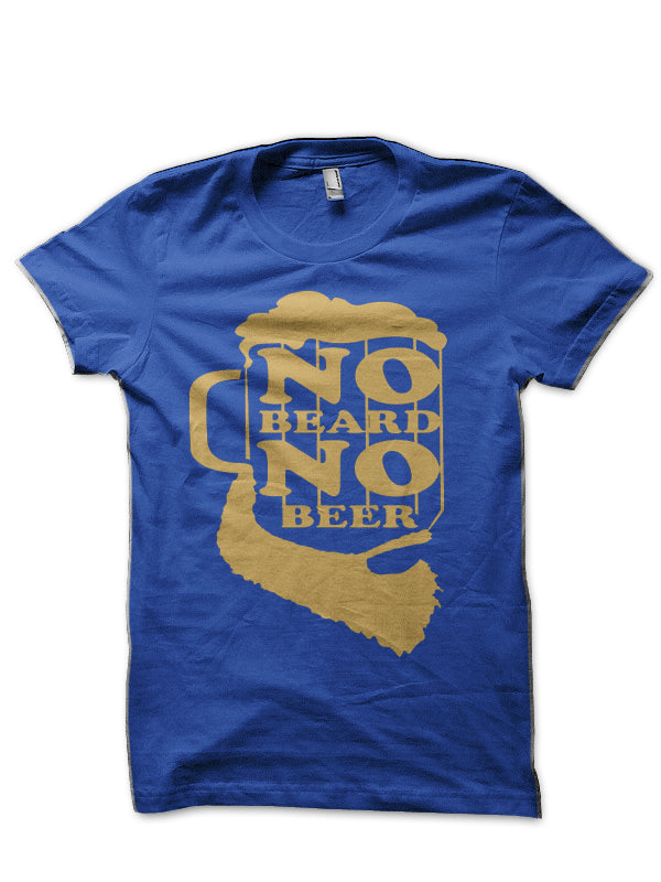 Beard Beer Half Sleeve T-Shirt