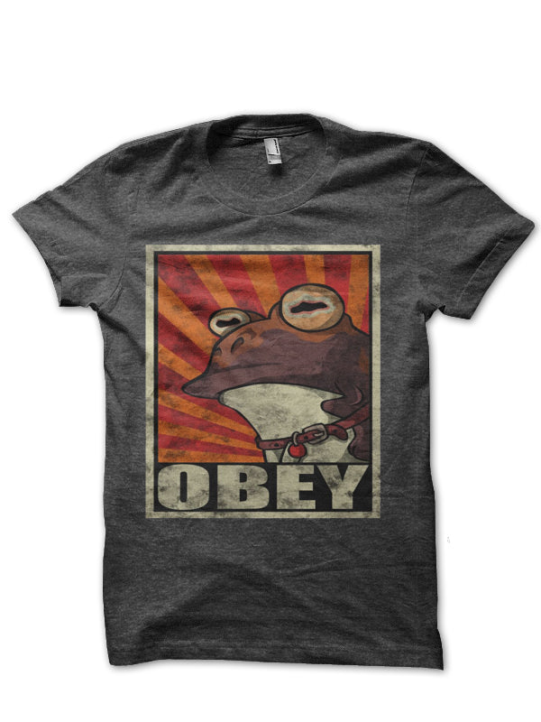 Obey The Hypnotoad Half Sleeve T-Shirt