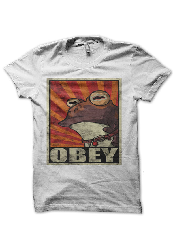 Obey The Hypnotoad Half Sleeve T-Shirt