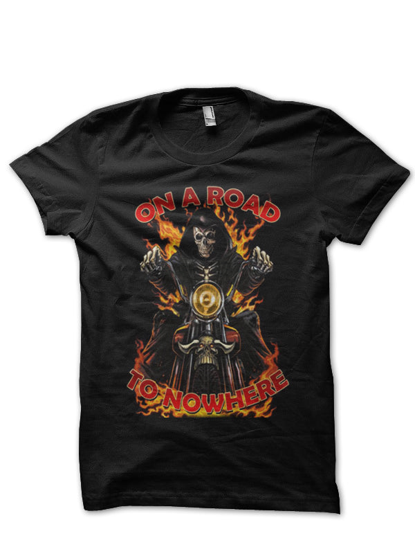 On A Road To Nowhere Half Sleeve T-Shirt