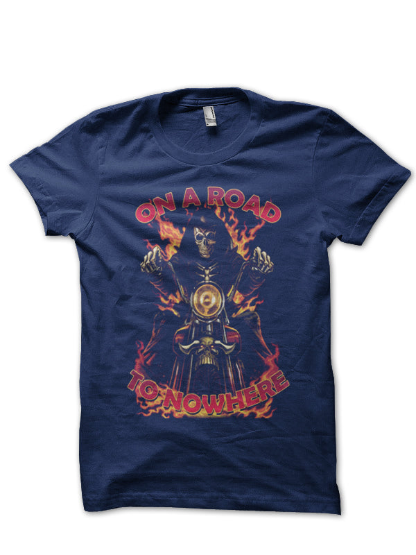 On A Road To Nowhere Half Sleeve T-Shirt