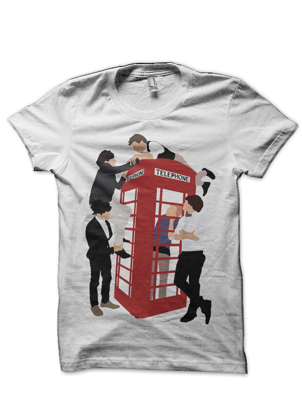 One Direction Take Me Home Half Sleeve White T-Shirt