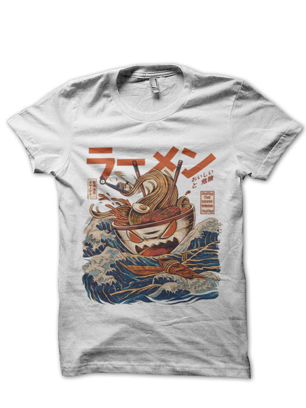 Half Sleeve White T-Shirt