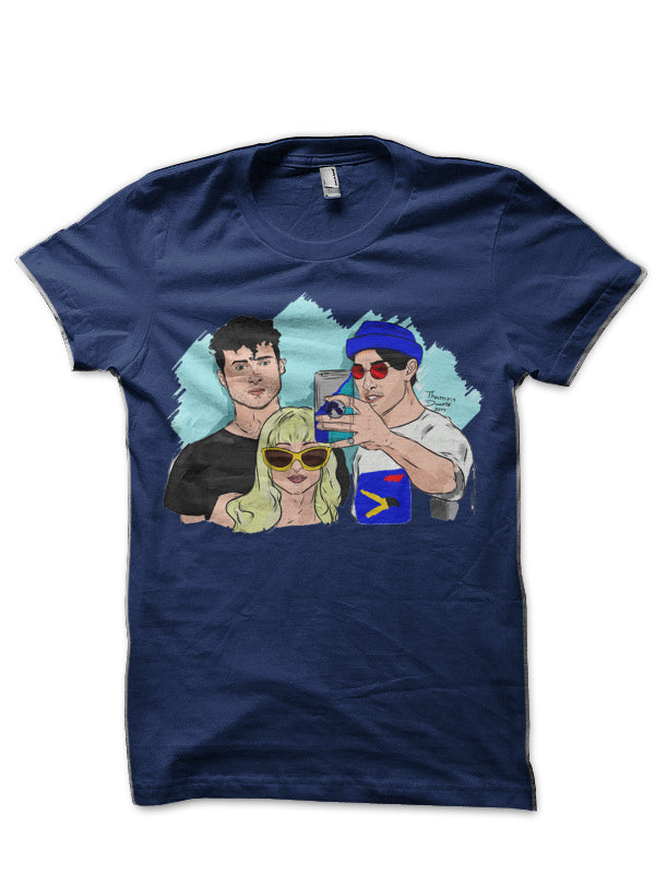 Paramore Navy Blue T-Shirt