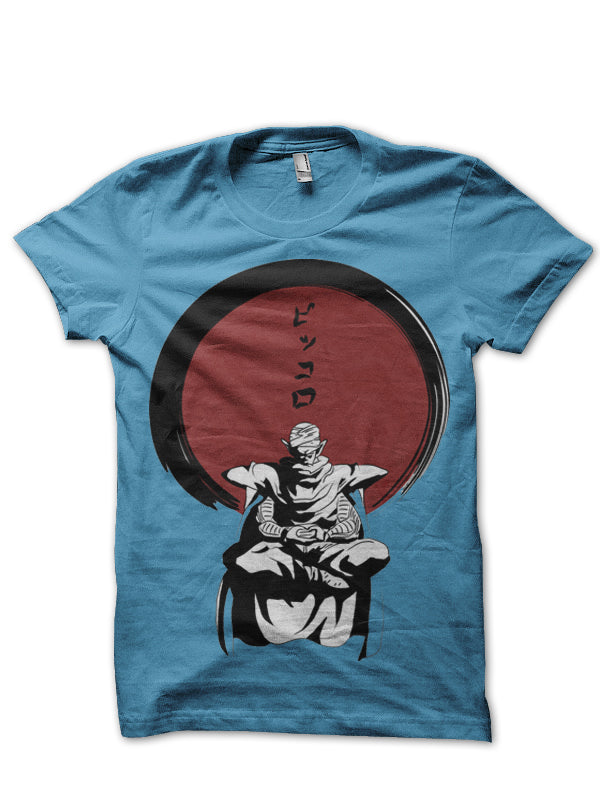Pikolo DBZ White Tee (Light Blue And Yellow Colour Available)