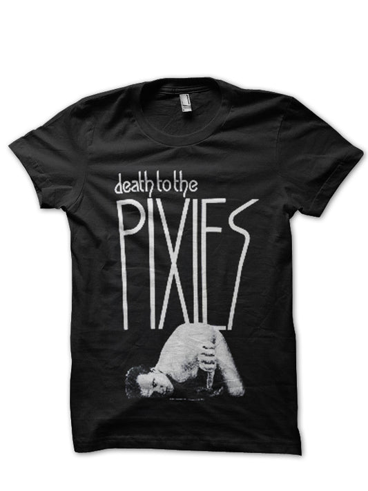 Pixies Band Black Half Sleeve T-Shirt
