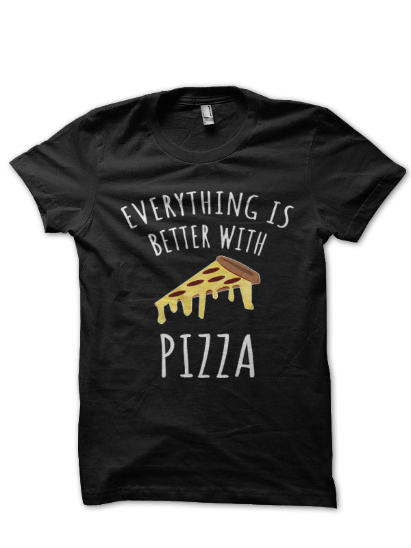 Pizza Half Sleeve T-Shirt