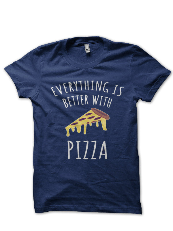 Pizza Half Sleeve T-Shirt