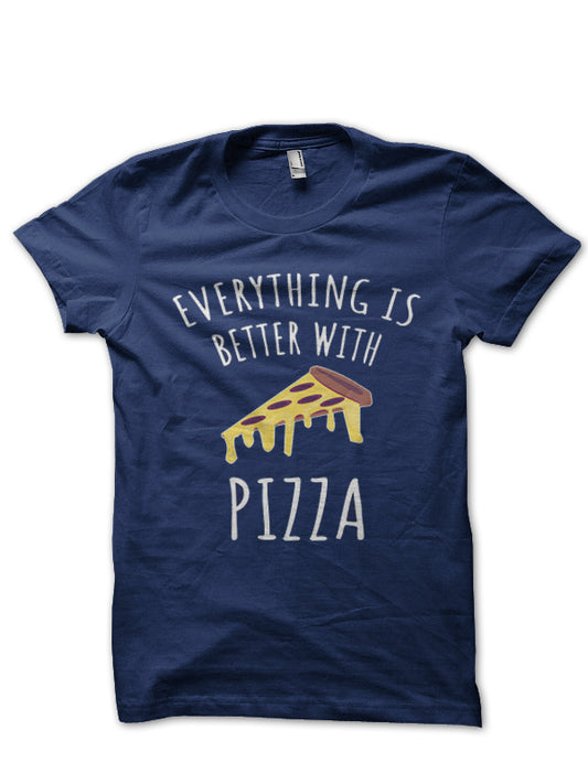 Pizza Half Sleeve T-Shirt