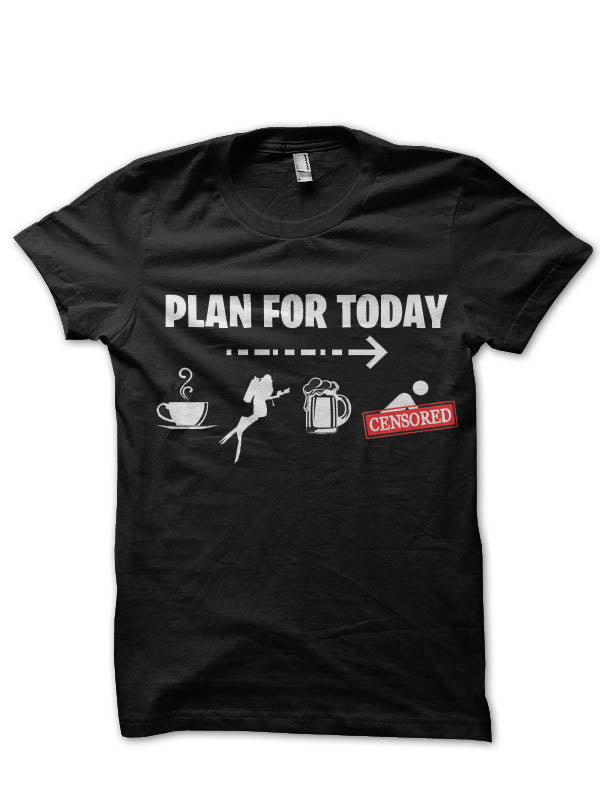 Plan For Today Half Sleeve T-Shirt